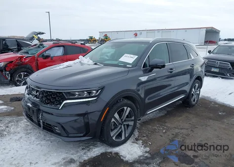 2022 Kia Sorento Plug-In Hybrid Sx Prestige from USA, damaged, VIN KNDRMDLH3N5063348